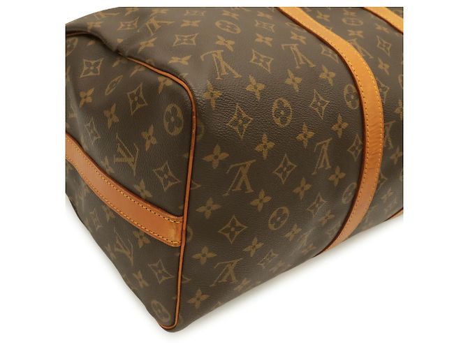 Louis Vuitton Monogram Keepall Bandoulière 45 Brown - view 4