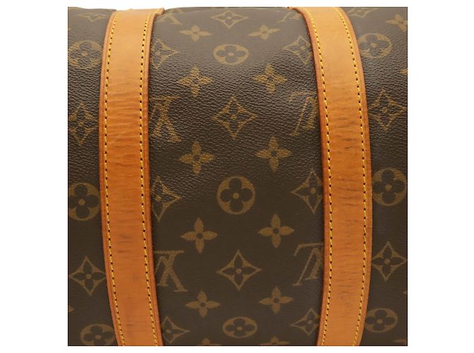 Louis Vuitton Monogram Keepall Bandoulière 45 Brown - view 5