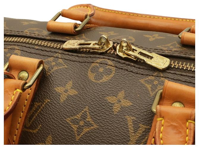 Louis Vuitton Monogram Keepall Bandoulière 45 Brown - view 7