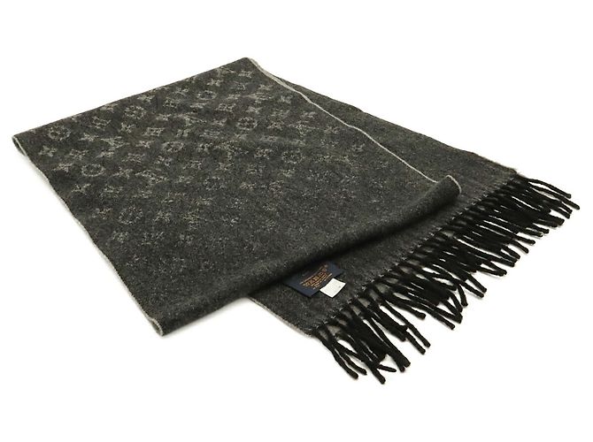 Stola Monogram Gradient Louis Vuitton Marrone Monogramma - vista 3