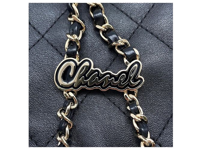 Chanel Matelassé Rucksack Schwarz - Ansicht 12