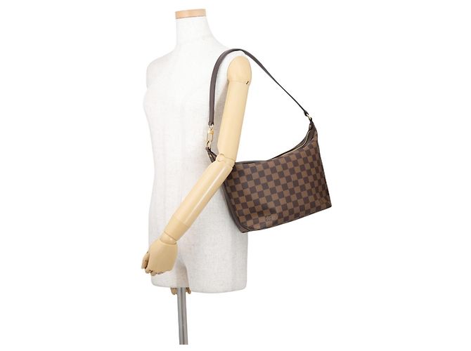 Louis Vuitton Damier Ebene Irovo MM Handbag Red - view 4