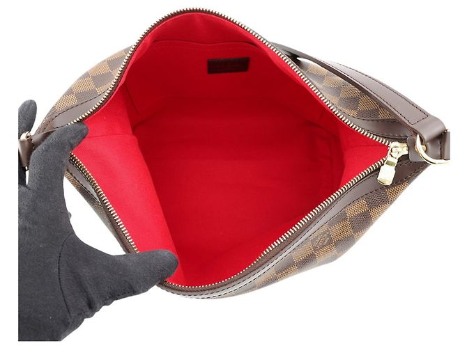 Louis Vuitton Damier Ebene Irovo MM Handbag Red - view 5