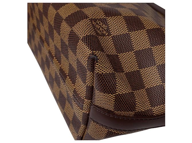 Louis Vuitton Damier Ebene Irovo MM Handbag Red - view 6