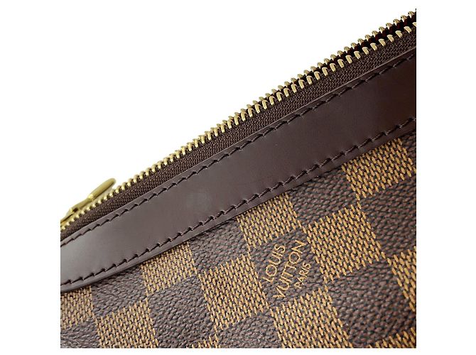 Louis Vuitton Damier Ebene Irovo MM Handbag Red - view 7