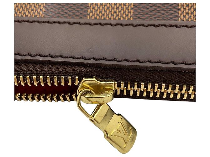 Louis Vuitton Damier Ebene Irovo MM Handbag Red - view 9