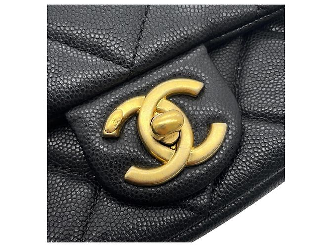 Borsa a tracolla Chanel Matelassé Nera Nero - vista 11