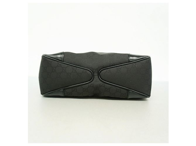Bolsa de Ombro Gucci GG Nylon Preto - vista 3