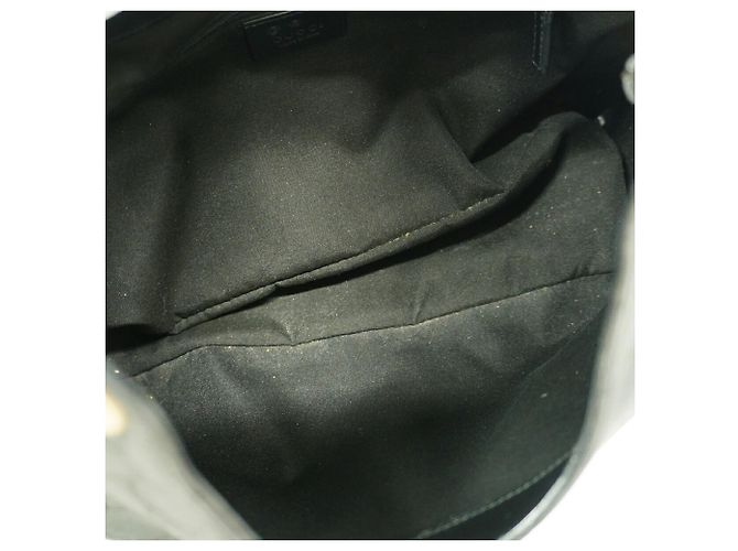 Bolsa de Ombro Gucci GG Nylon Preto - vista 4
