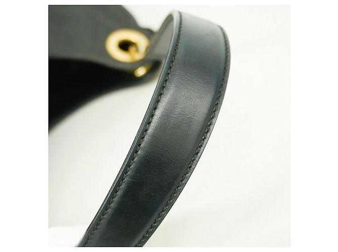 Bolsa de Ombro Gucci GG Nylon Preto - vista 8