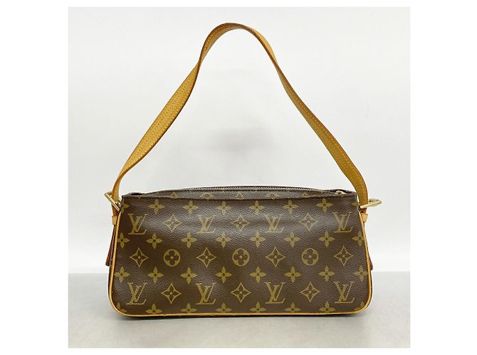 Borsa a tracolla Louis Vuitton Monogram Vivacite MM Marrone - vista 10