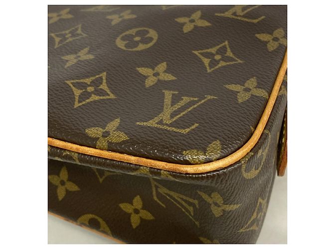 Borsa a tracolla Louis Vuitton Monogram Vivacite MM Marrone - vista 8
