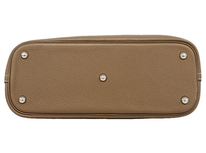 Hermès Sac à main Hermes Bolide 31 Taupe - vue 3