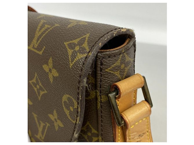 Bolsa de Ombro Louis Vuitton Monogram Chantilly GM Marrom - vista 6