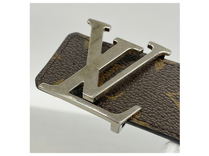 Louis Vuitton Monogram LV Initial Belt Brown - view 3