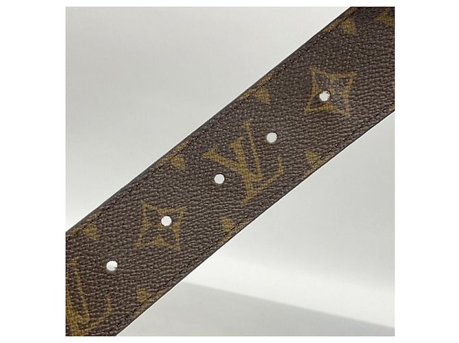 Louis Vuitton Monogram LV Initial Belt Brown - view 5