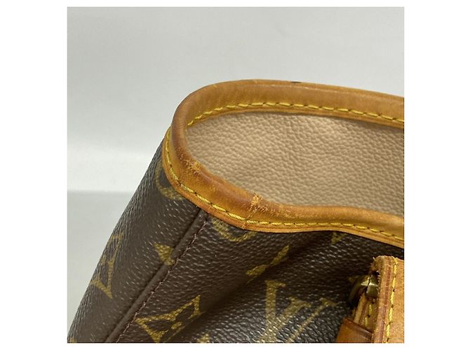 Louis Vuitton Monogram Bucket PM Tote Bag Braun - Ansicht 7