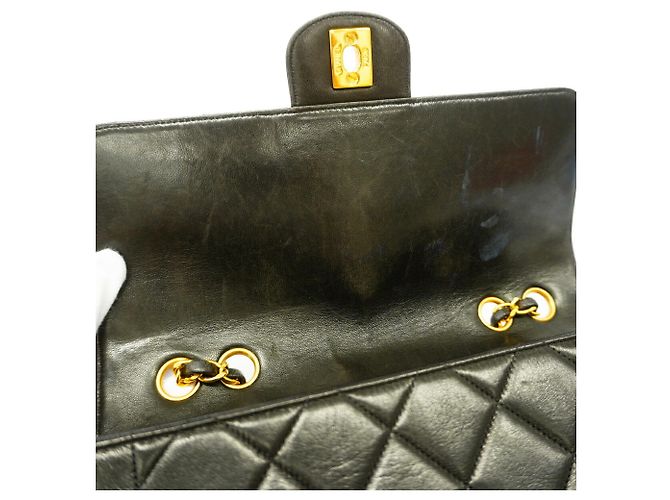 Borsa a tracolla Chanel Matelassé Nero - vista 10