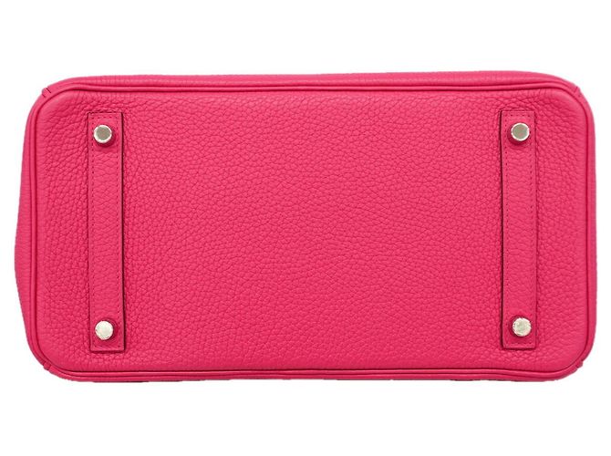 Hermès Sac à main Hermes Birkin 30 en Rose Shocking - vue 3