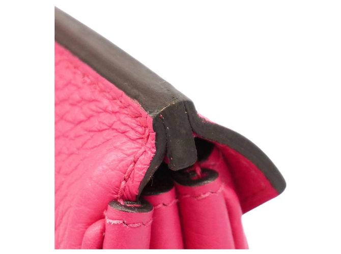 Hermès Sac à main Hermes Birkin 30 en Rose Shocking - vue 7