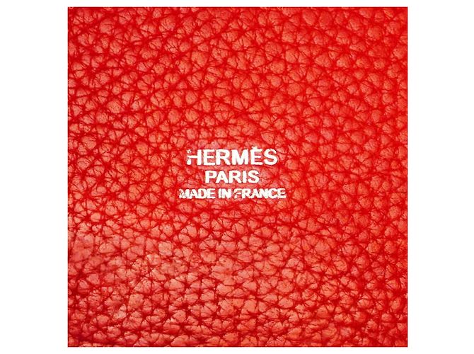 Hermès Borsa Hermes Picotin Lock PM Rosso - vista 4
