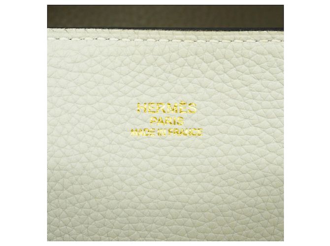 Hermès Hermes Double Sens 28 Tote Bag Taupe - view 5