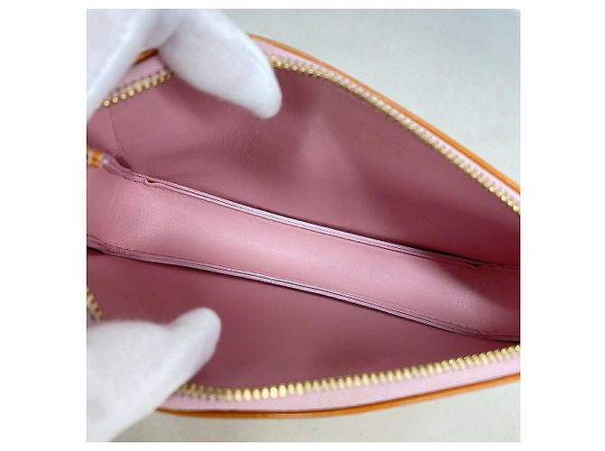 Bolso Louis Vuitton Vernis Lexington en Rose Castaño - vista 4