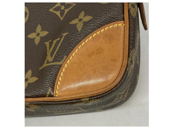 Borsa a pochette Louis Vuitton Monogram Marly Dragonne GM Marrone - vista 6