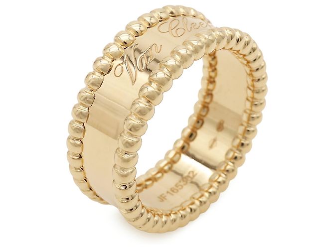 Anello Perlée Signature Van Cleef & Arpels D'oro - vista 2