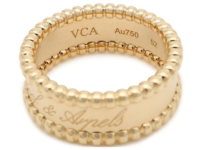 Anello Perlée Signature Van Cleef & Arpels D'oro - vista 5