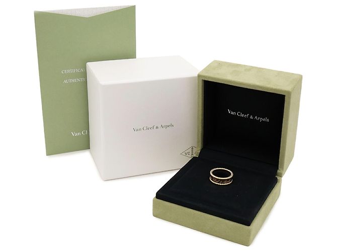 Anello Perlée Signature Van Cleef & Arpels D'oro - vista 8