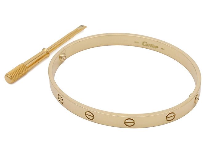 Bracciale Cartier LOVE con ciondolo in oro giallo 18K D'oro - vista 2