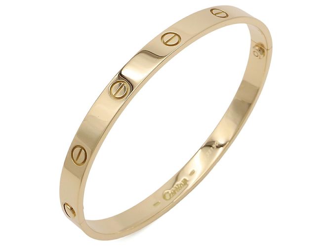 Bracciale Cartier LOVE con ciondolo in oro giallo 18K D'oro - vista 3