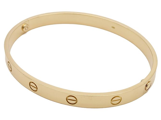 Bracciale Cartier LOVE con ciondolo in oro giallo 18K D'oro - vista 4