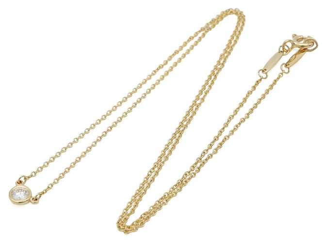 Autre Marque Collana Tiffany & Co. Elsa Peretti Diamond By the Yard D'oro - vista 3
