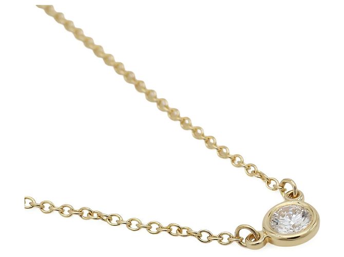 Autre Marque Collana Tiffany & Co. Elsa Peretti Diamond By the Yard D'oro - vista 4