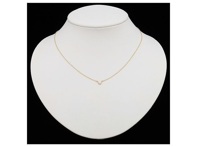 Autre Marque Collana Tiffany & Co. Elsa Peretti Diamond By the Yard D'oro - vista 6