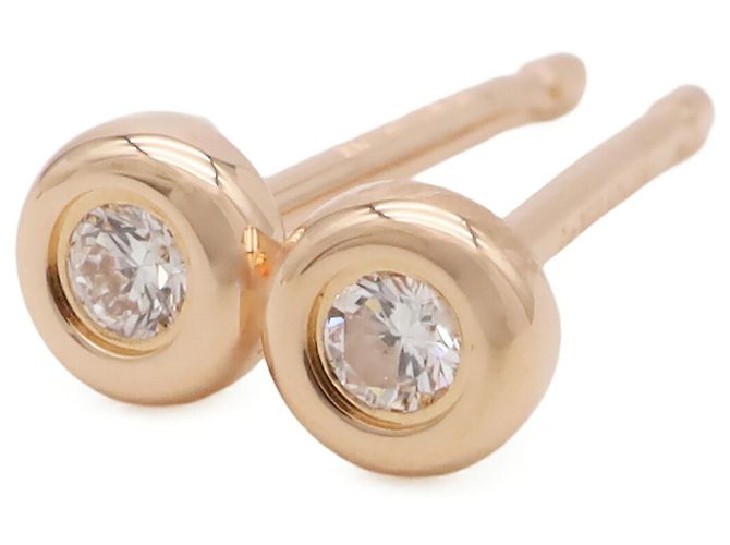 Autre Marque Orecchini Tiffany & Co. Elsa Peretti Diamond by the Yard D'oro - vista 5