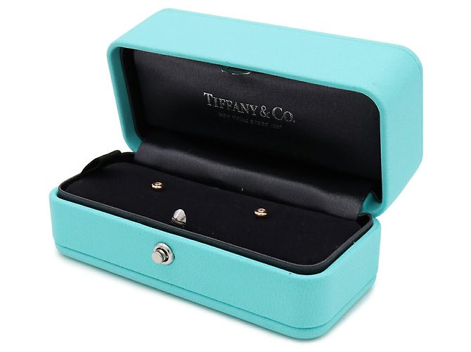 Autre Marque Orecchini Tiffany & Co. Elsa Peretti Diamond by the Yard D'oro - vista 7