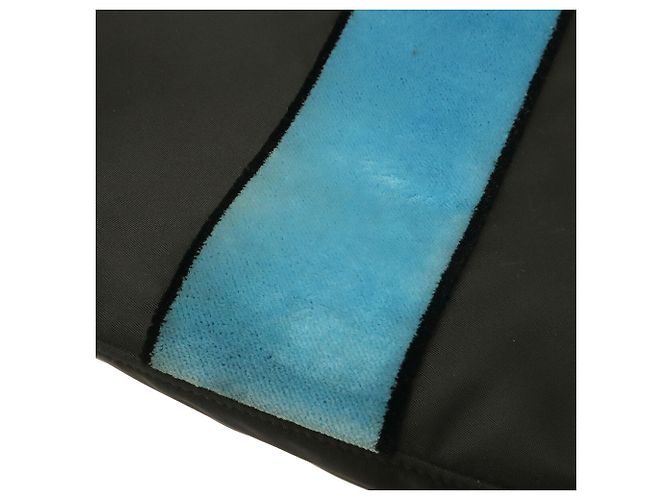 Bolso Tote Prada de velur con motivo de cinturón - vista 5