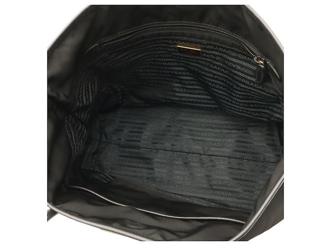 Bolso Tote Prada de velur con motivo de cinturón - vista 7