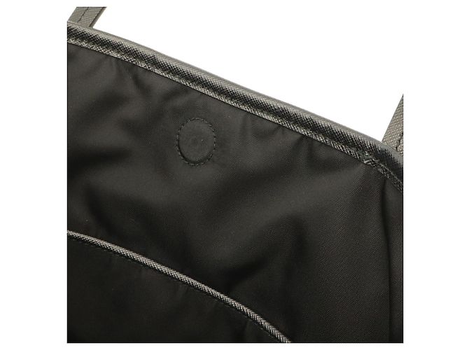 Bolso Tote Prada de velur con motivo de cinturón - vista 8