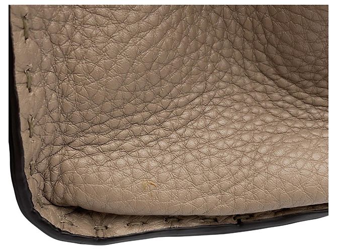 Borsa a mano in pelle Fendi Selleria Peekaboo - vista 10