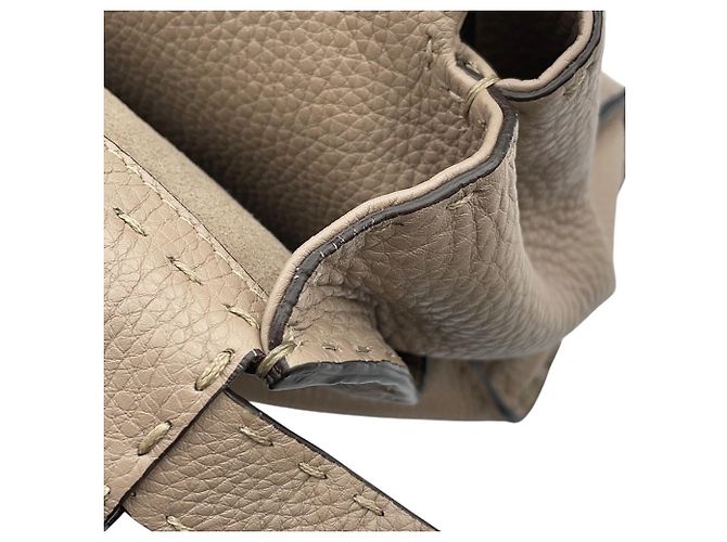 Borsa a mano in pelle Fendi Selleria Peekaboo - vista 9