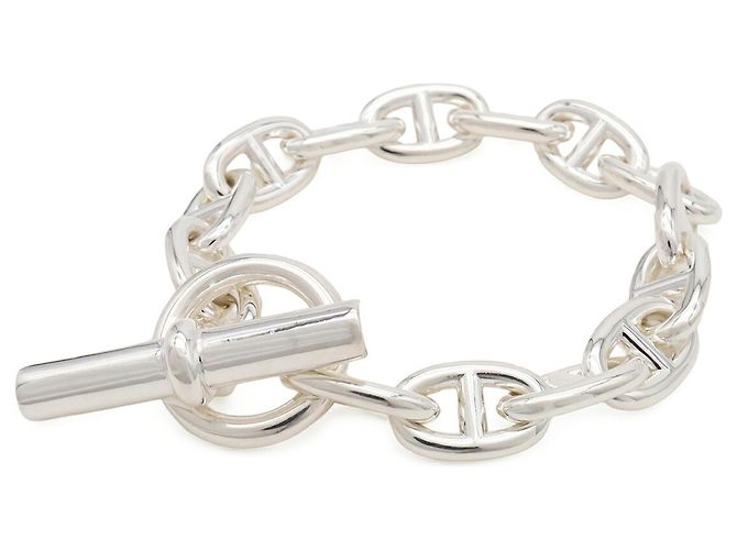 Hermès Pulsera Hermes Chaine d'Ancre MM Plata - vista 2