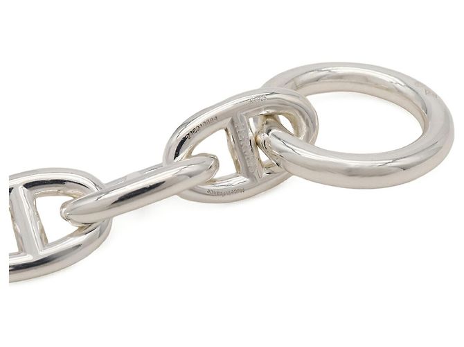 Hermès Pulsera Hermes Chaine d'Ancre MM Plata - vista 4
