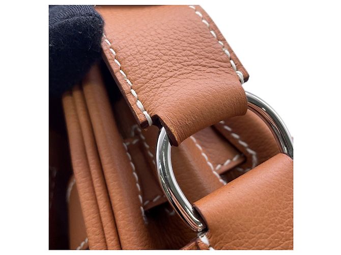 Hermès Hermes Kelly PM Gold Evercolor Schultertasche Golden - Ansicht 11