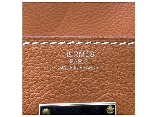 Hermès Hermes Kelly PM Gold Evercolor Schultertasche Golden - Ansicht 14