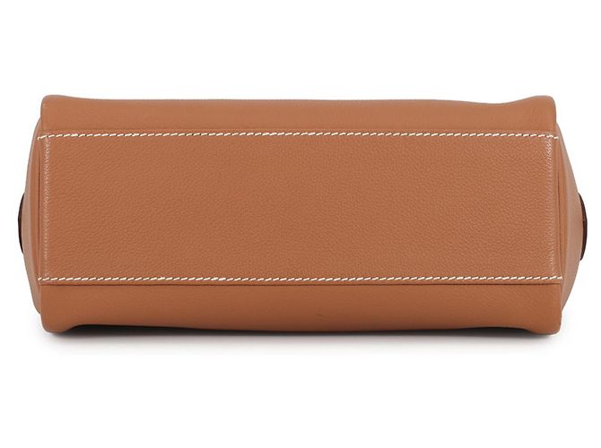 Hermès Hermes Kelly PM Gold Evercolor Schultertasche Golden - Ansicht 3