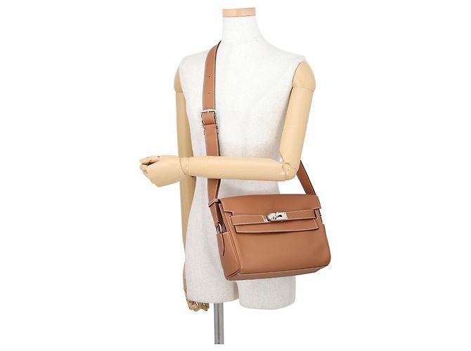 Hermès Hermes Kelly PM Gold Evercolor Schultertasche Golden - Ansicht 4